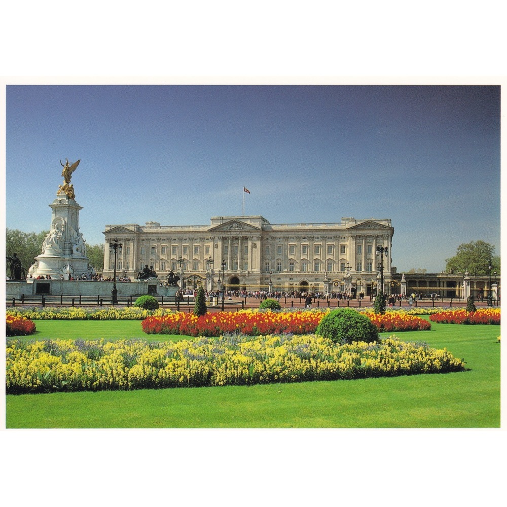 Buckingham Palace London 2000 Postcard Pawel Libera Royalty Architectural Travel